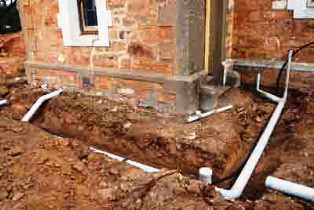 outside drainage Tilbury